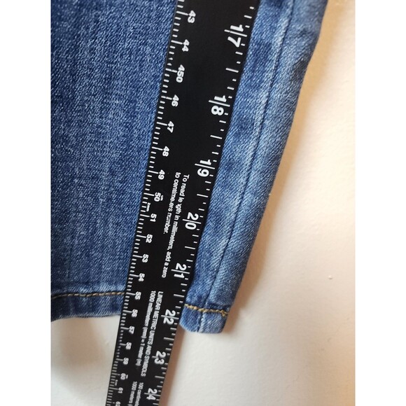 Christopher Banks Jean Embroidered Cropped Pants Capris Size 8 - Picture 3 of 7